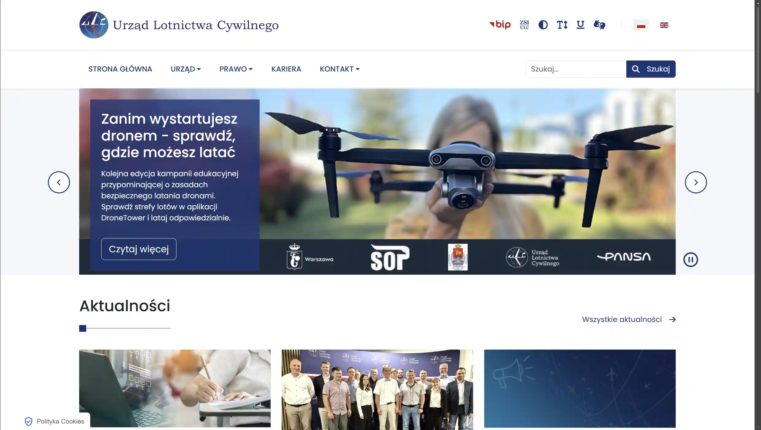 Strona ULC